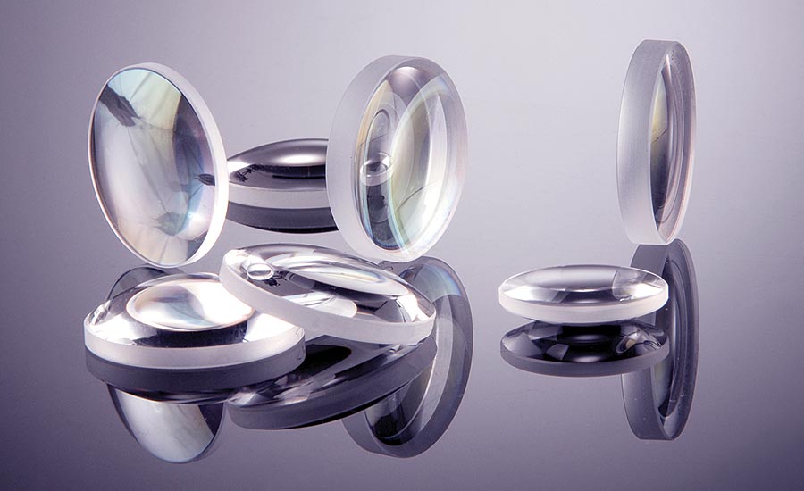 Custom quartz glass lenses from Laser Components.