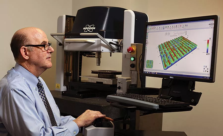 Bruker 3D optical profiler