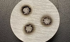 Spark OES sample burns