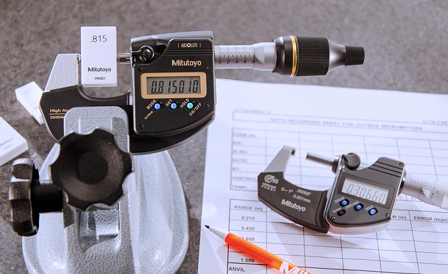 Calibration of measuring instruments