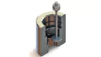 QM 1221 Quality 101 Disk Styli Figure 3: Inspecting an O-ring groove