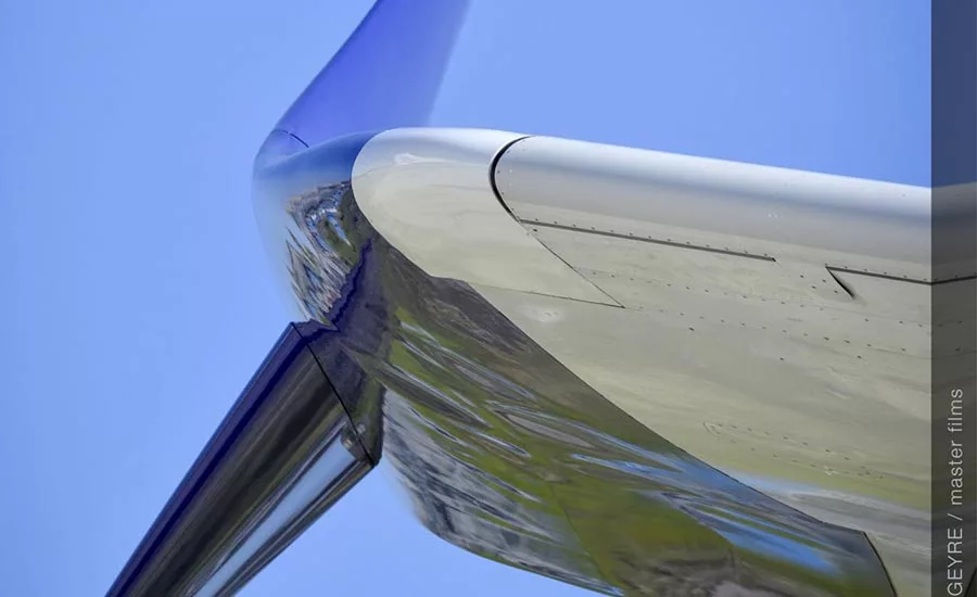 QTY July 2021 NDT in Aerospace Winglets. Image courtesy of Airbus
