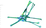 QTY July 2021 NDT in Aerospace Topology Image. Image courtesy Volume Graphics