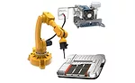 Robot sniffing battery pack with LDS3000-XL. Source: INFICON