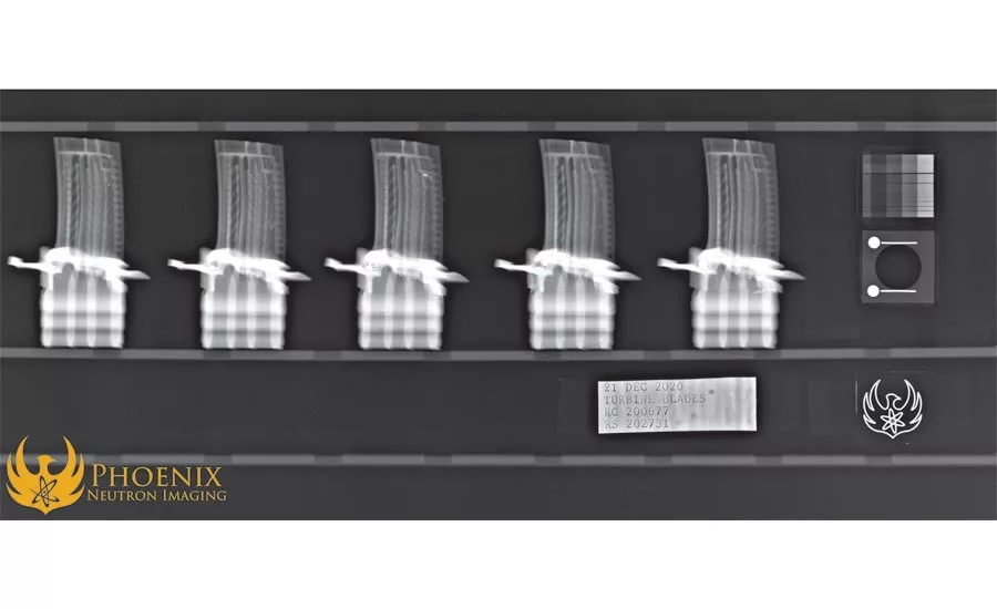 Turbine blades. Source: Phoenix LLC