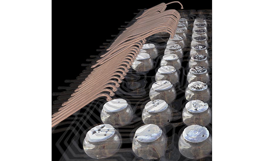 CT of an integrated circuit chip