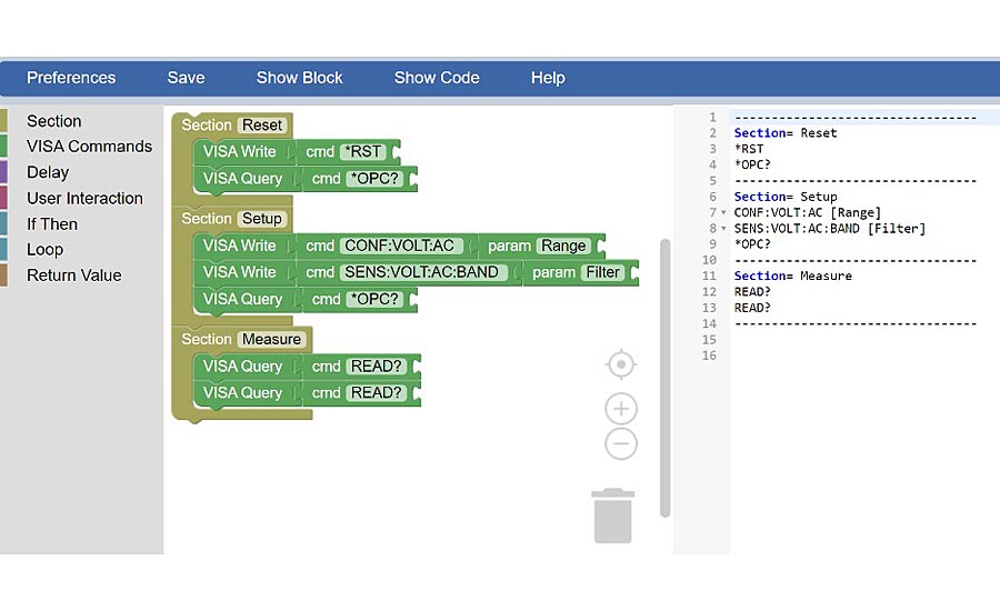 AC Voltage commands