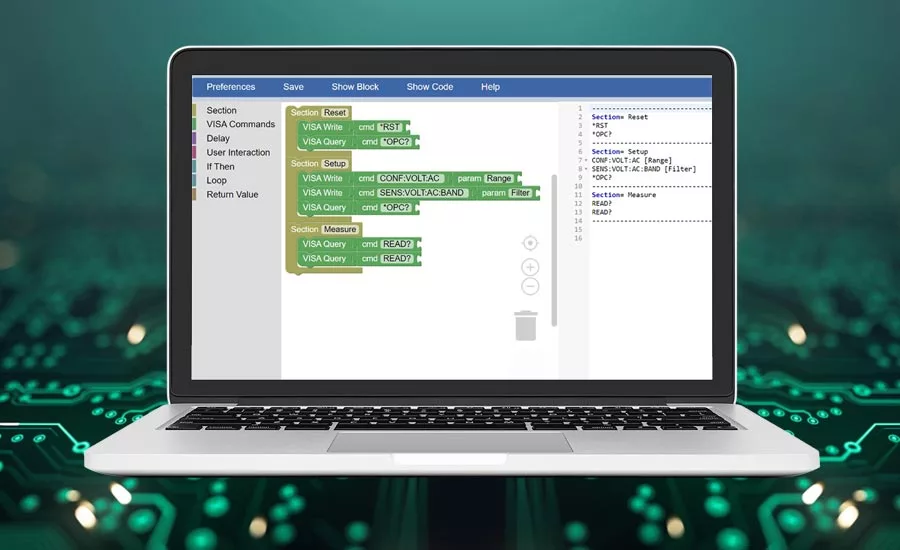 computer with quality control data software