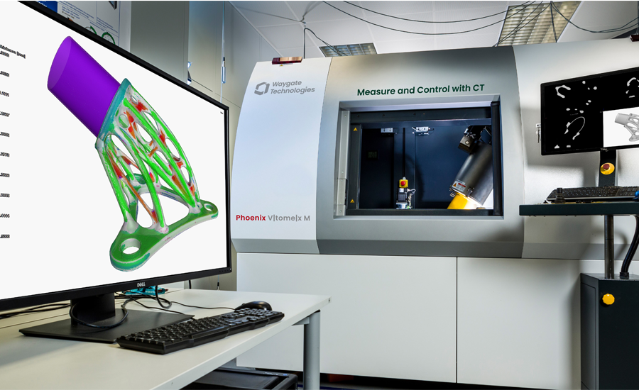 QTY 1021 NDT Computed Tomography CT for Additive. Figure 4: A precision tomography machine
