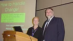 01 QM 0422 Professional of the Year John Vandenbemden Presenter WCQI Orlando FL with Molly Brown as session manager
