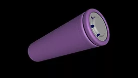 QM 0222 NDT CT 1 CT Scan Off-the-Shelf 18650 3D -Purple Feature