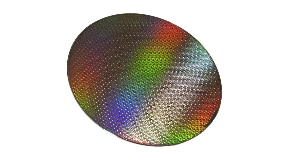 QM 0222 Test & Inspection: Pixels Figure 2 - Silicon Wafer.