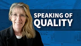 QM 0922 Speaking of Quality Dr. Rhonda Farrell