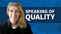 QM 0922 Speaking of Quality Dr. Rhonda Farrell QM 0922 Speaking of Quality Dr. Rhonda Farrell