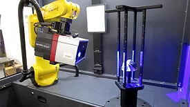 01 QM 1223 Case Study Automated Blue Light 3D-Scanner with Turbo Wheel