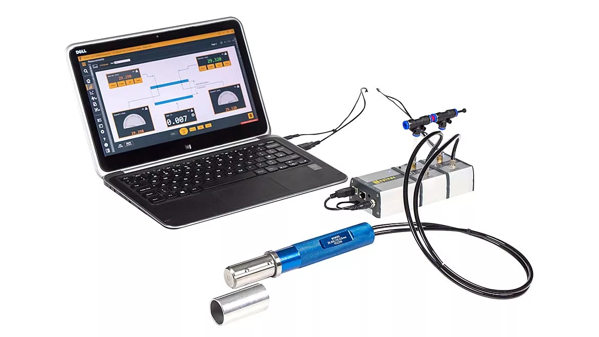 Computer connected Air Gaging