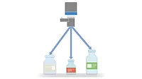 Vision & Sensors Lighting Figure 3 Vision & Sensors Lighting Figure 3: Example of beverage application: different size and different working distance