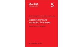 Cover of Third edition of VDA Volume 5: Measurement and Inspection Process