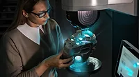 Test and Inspection D feature. EMCO-TEST DuraVision hardness tester, 0.3-3,000 kgf.