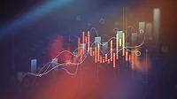 Business growth graph chart Business growth graph chart and development graph profit and investment data in background.
