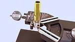 Close-up of roll comparator
