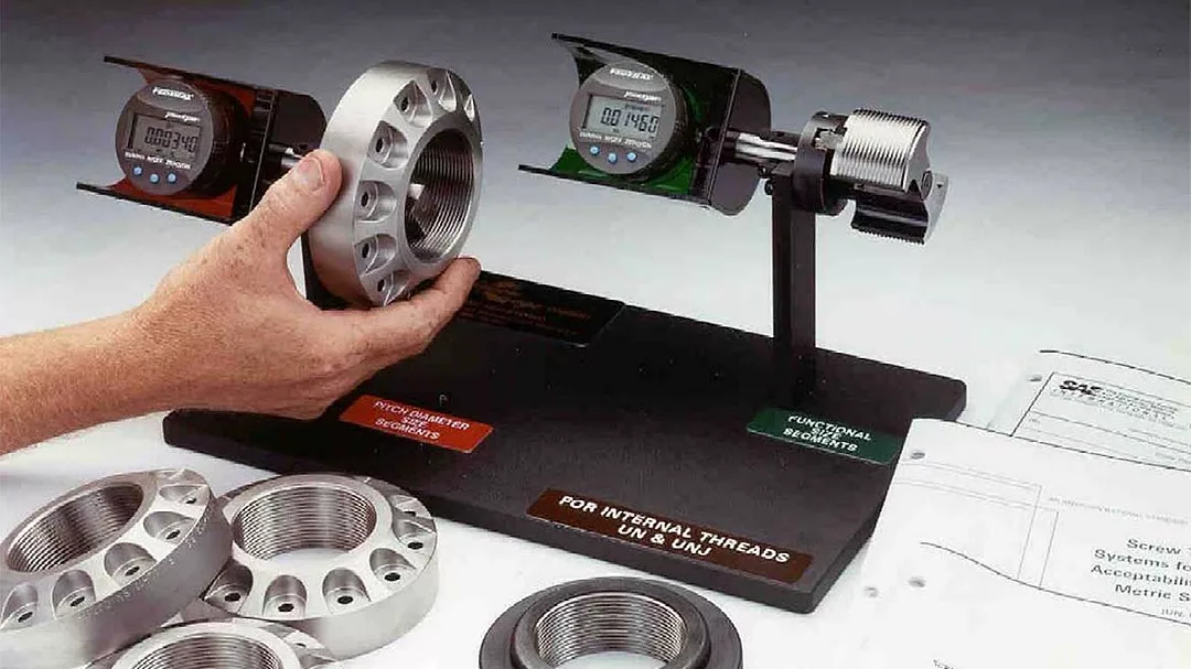 Hand holding a Int 2.375 Inch