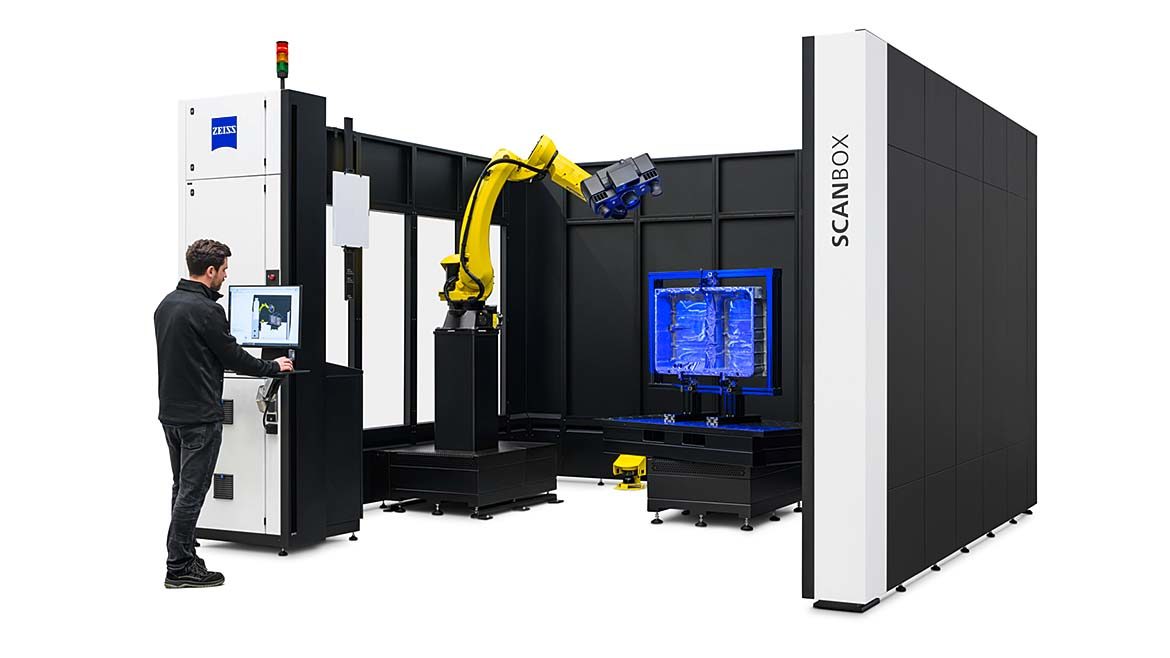 ZEISS ScanBox 5130 automated 3D scanning inspection solution