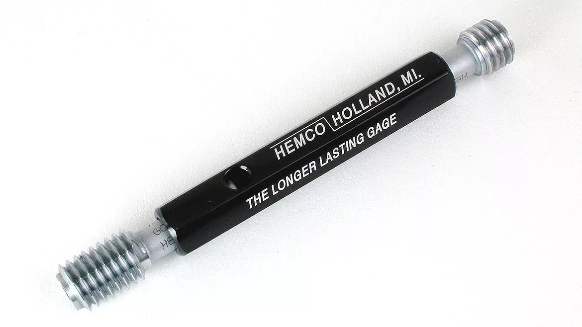 DE taperlock thread plug