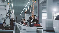 Factory workers