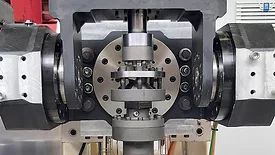 Close up of an AHP ball joint tester system.