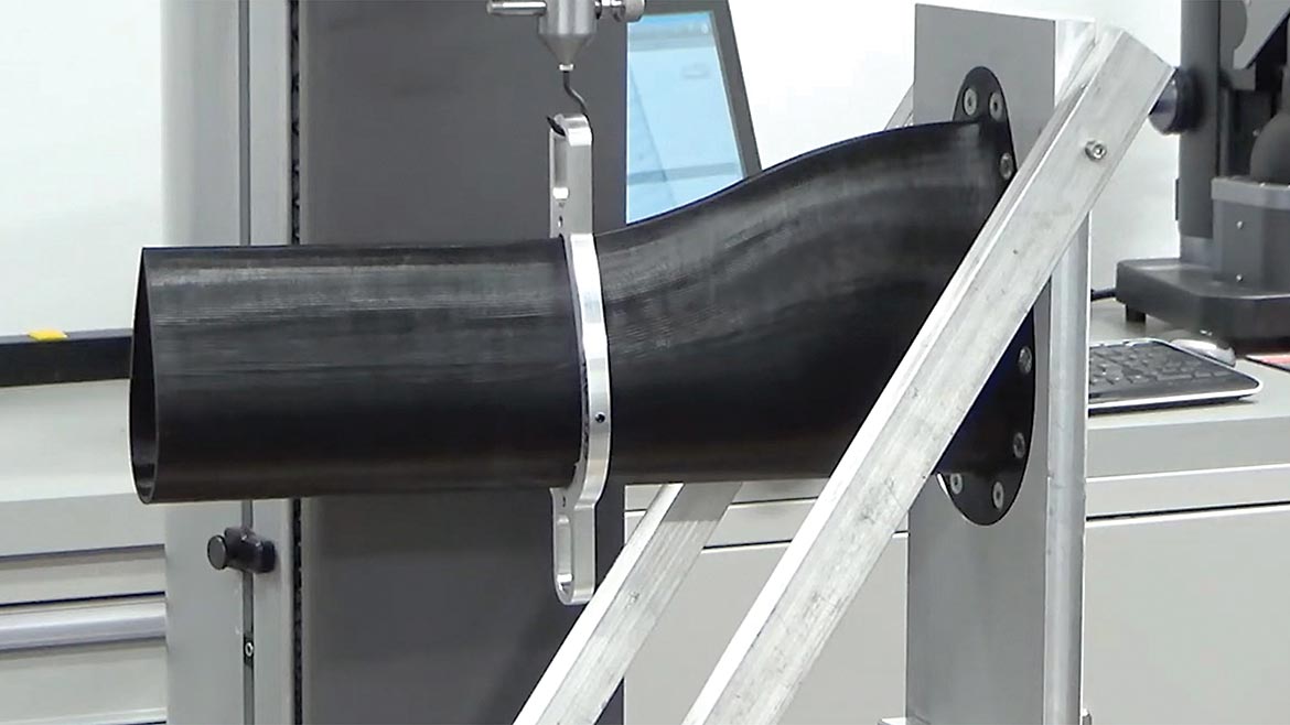 Test 1 – testing the center of pressure of the sting.