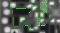 Shape-based matching in blurred image Shape-based matching in blurred image.