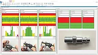 Real-time SPC software screenshot