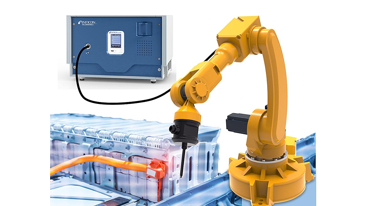 Robotic-sniffing battery pack with XL3000flex