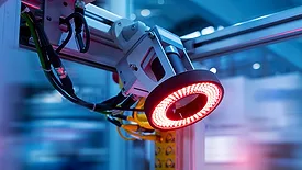 Robotic vision sensor camera system.