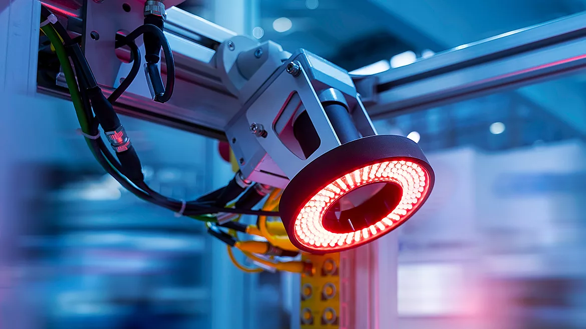 Robotic vision sensor camera system.