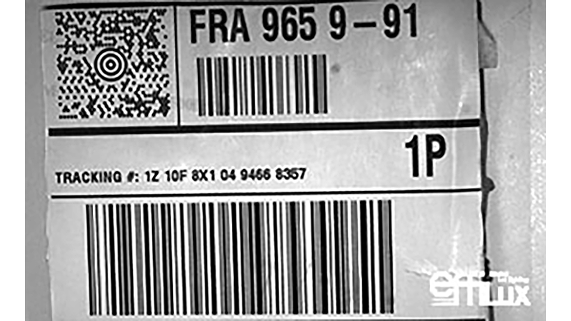 OK FLEX LG Megastrobe twenty-twenty barcode