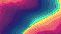Rainbow blend layers abstract horizontal background.
