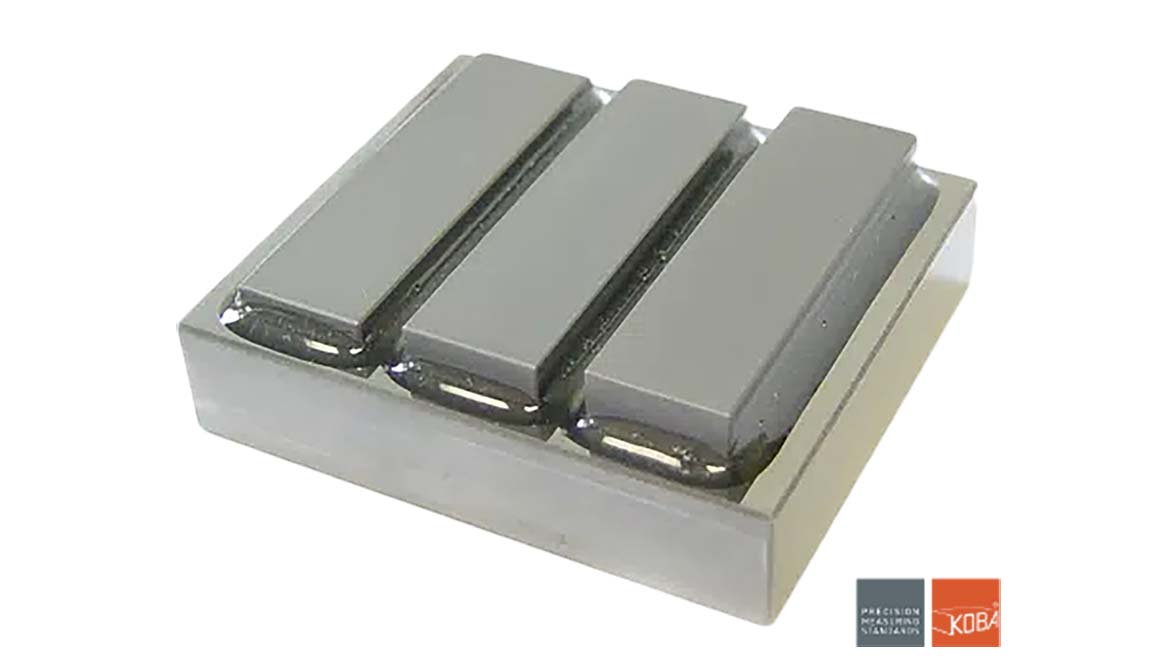 Figure 1: Stepped Standards for opto-tactile applications
