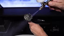 Airbrush for challenging scanning work.