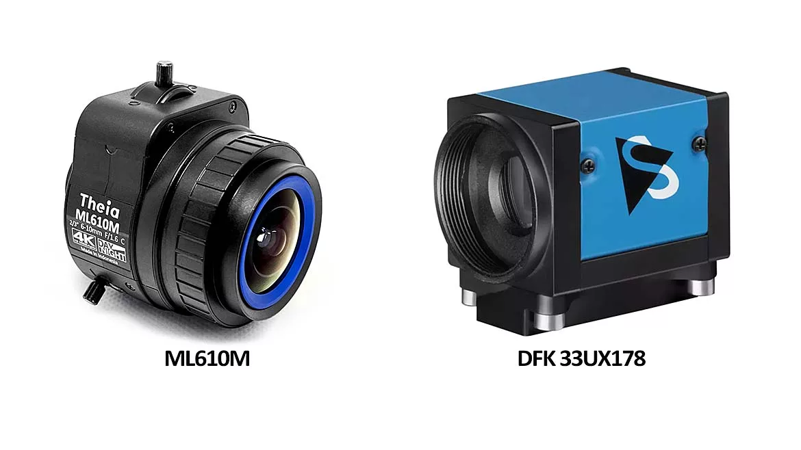 Theia ML610M varifocal 4K lens