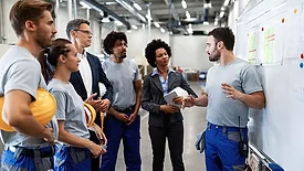 a stock photo that represents occupational health management