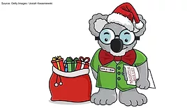 Koala T Bear Xmas 