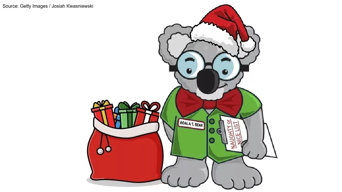 Koala T Bear Xmas 