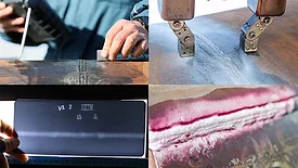 various methods of Non-Destructive Testing (NDT)