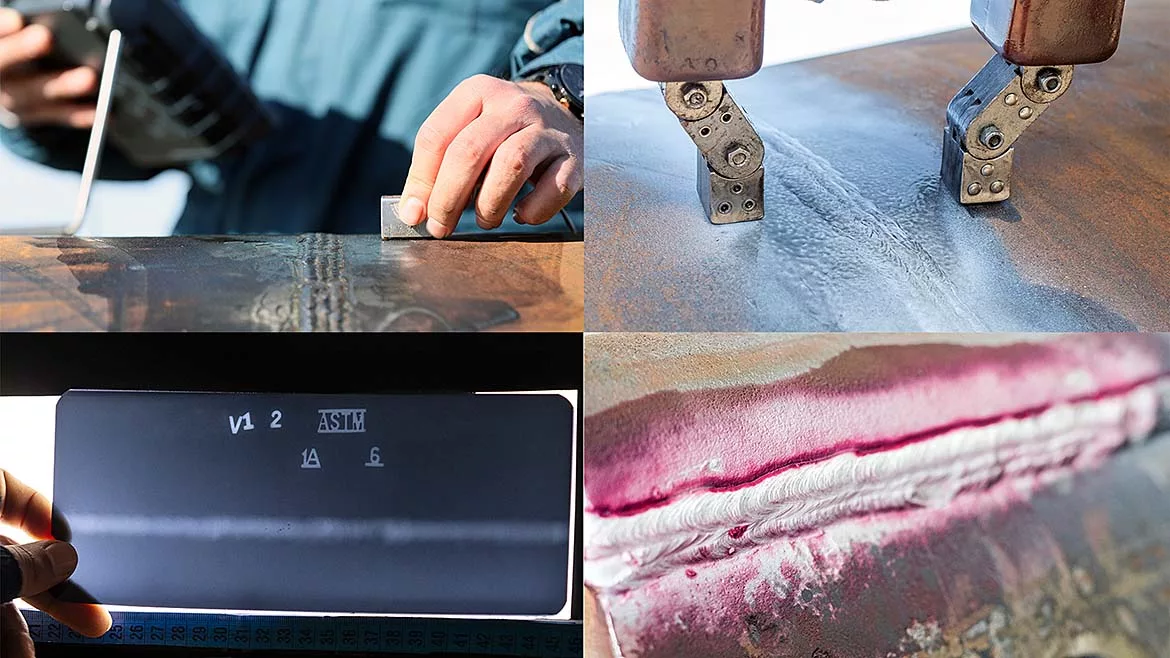 various methods of Non-Destructive Testing (NDT)