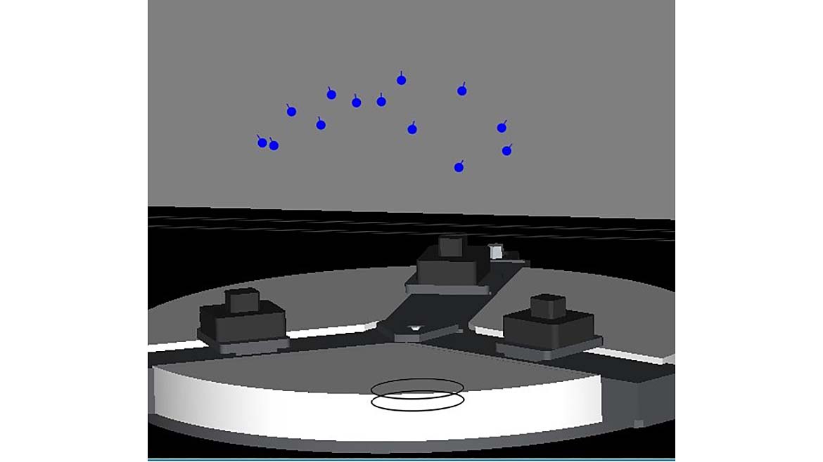 a simulation or a design concept for a clapping vibration energy harvesting (CVEH) system