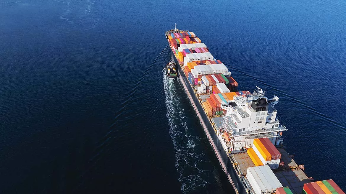 a stock photo illustrating the concept of trade and tariffs