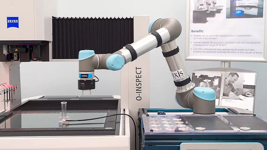 a ZEISS O-INSPECT multisensor coordinate measuring machine (CMM)