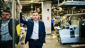 Evan Solomon, the founder of VTR Feeder Solutions